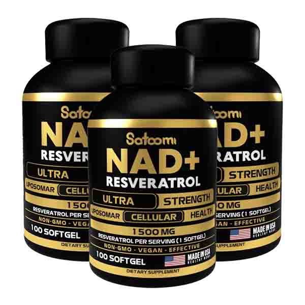 NAD+ RESVERATROL - Salud y Rejuvenecimiento