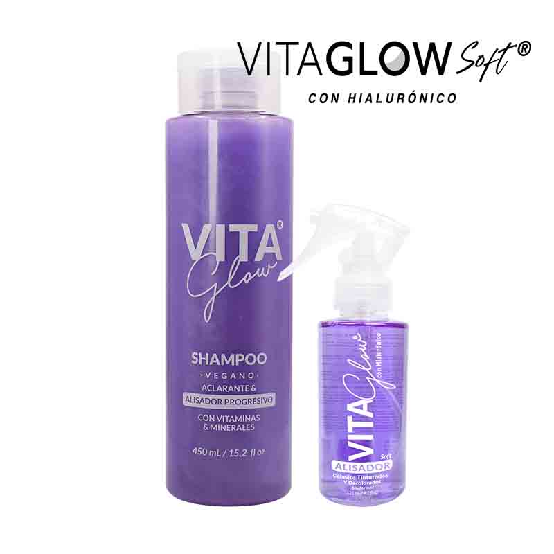 Combos Shampoo Aclarante & Alisador - VitaGLOW