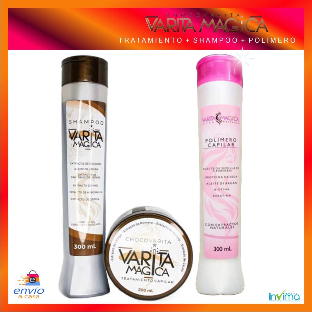 Tratamiento Capilar + Shampoo + Polímero Capilar