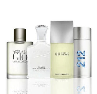 Giorgio Armani Acqua Di Gio + Creed Silver Mountain Water + Issey Miyake Tester +  212 Men NYC