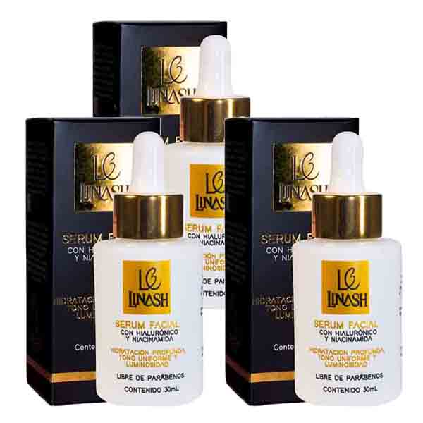LINASH - Serum Facial con Niacinamida y Ácido Hialurónico