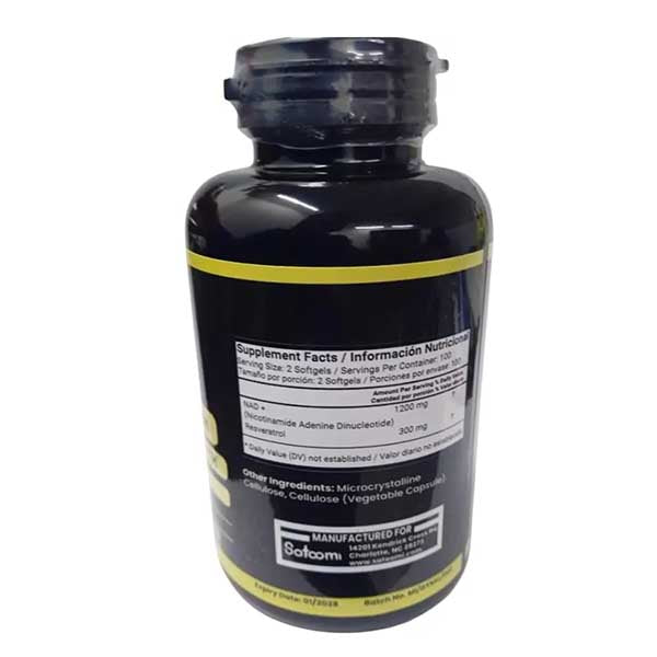 NAD+ RESVERATROL - Salud y Rejuvenecimiento