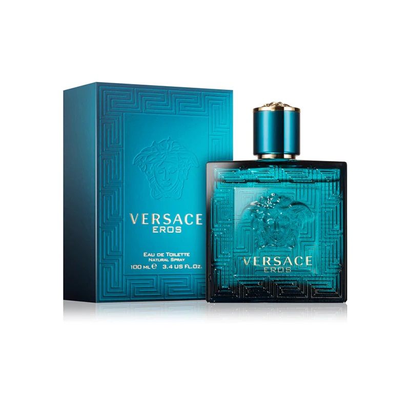 Perfume Versace Eros + Dior Sauvage + Bleu de Chanel