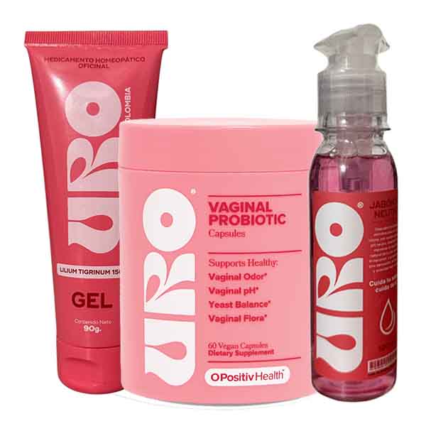 URO Probióticos + Jabón + Desodorante