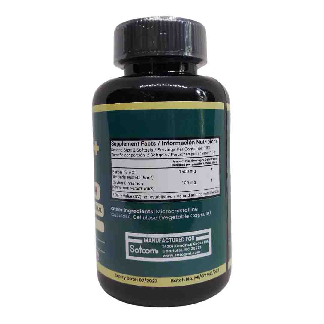 Berberina Plus Atoomi - Control Glucosa