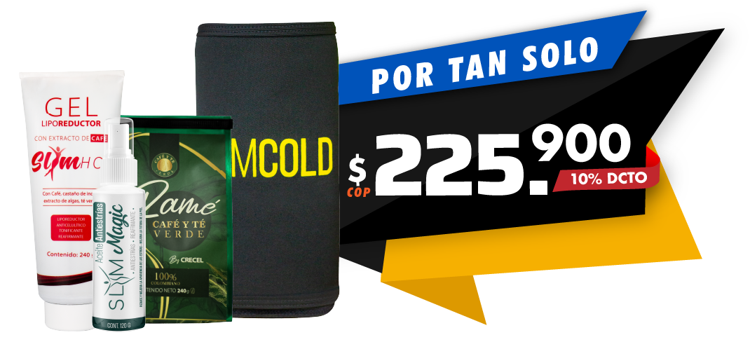 Gel Liporeductor de Café - Slim HOT