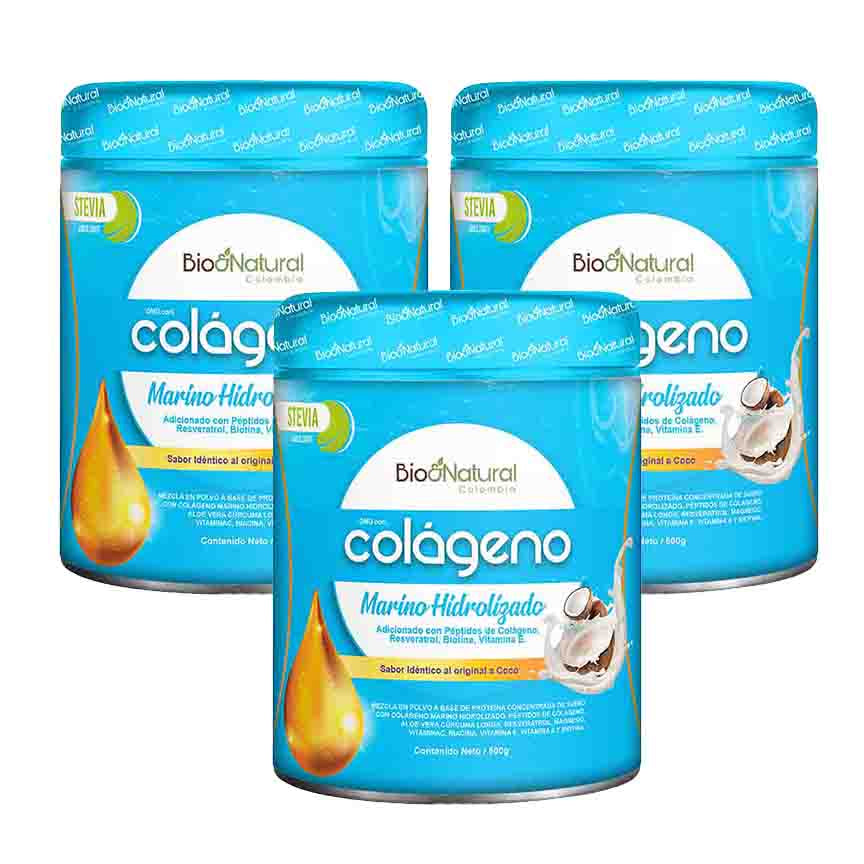 Colágeno Marino Hidrolizado - Bio&Natural