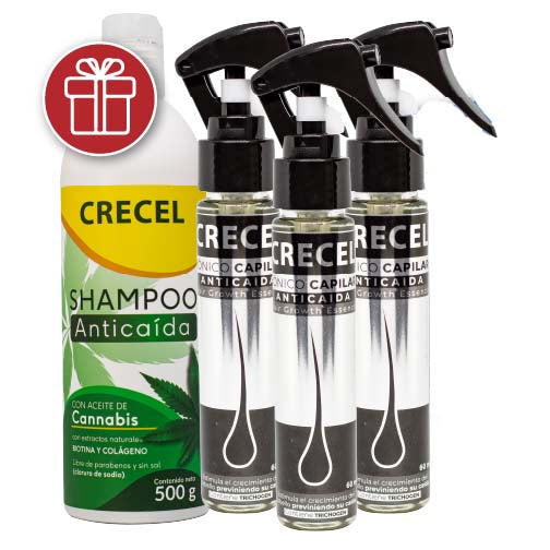 Tónico Capilar CRECEL - Cabello y Barba